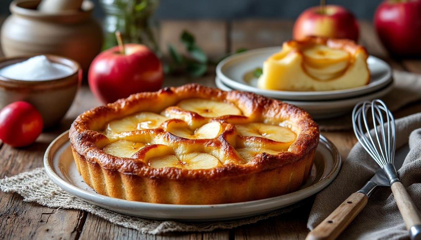 découvrez la meilleure recette de clafoutis aux pommes, un dessert simple et délicieux qui ravira toute la famille. suivez nos étapes faciles pour un résultat parfait à chaque fois !