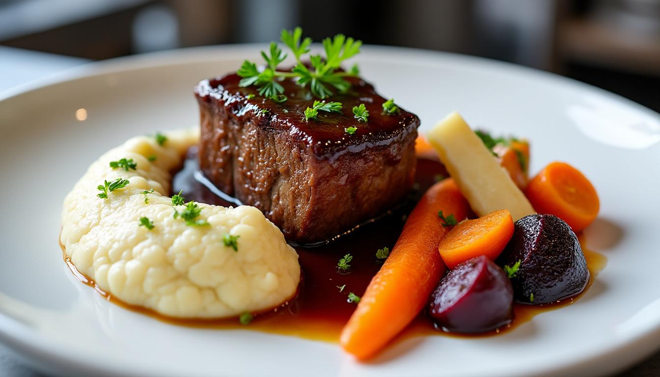 découvrez notre recette de joue de bœuf signée grand chef, avec conseils et astuces pour une cuisson parfaite et des saveurs exceptionnelles. à ne pas manquer !