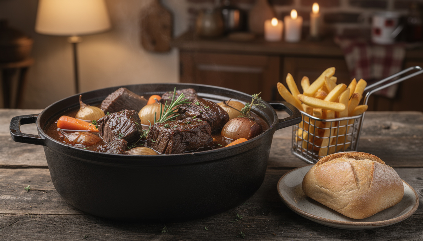 découvrez quelles bières se marient parfaitement avec une carbonade flamande pour sublimer ce plat traditionnel belge grâce à nos conseils de dégustation.