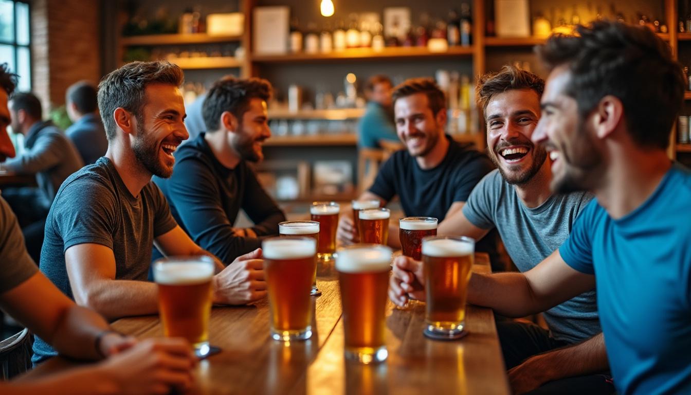 découvrez comment la bière peut s'intégrer à la récupération musculaire et les conseils pour allier sport et détente en toute sérénité.