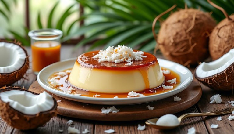 découvrez notre guide complet pour réussir un flan au noix de coco, un dessert exotique délicieux et facile à préparer. suivez nos astuces et conseils pour un résultat parfait à chaque fois.