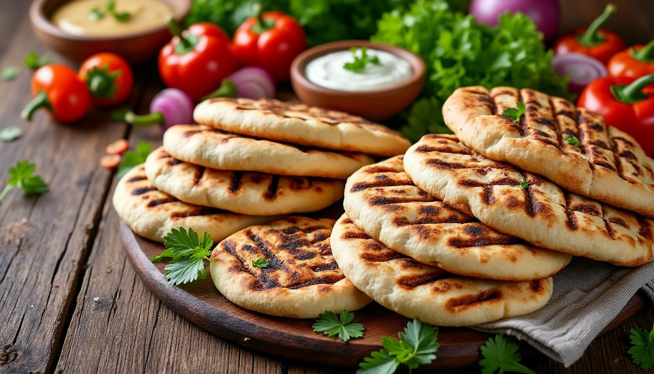découvrez notre guide complet pour maîtriser la recette maison du pain pour kebab, et réalisez des pains moelleux et savoureux pour vos kebabs.