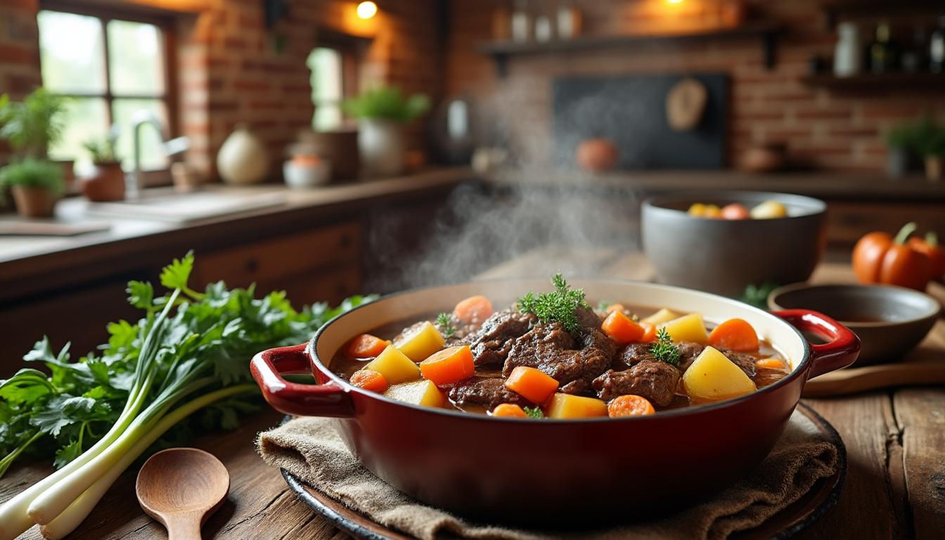 découvrez notre recette rapide de pot au feu pour préparer un plat savoureux en moins de 30 minutes. guide complet avec astuces et conseils pour réussir facilement ce classique de la cuisine française.