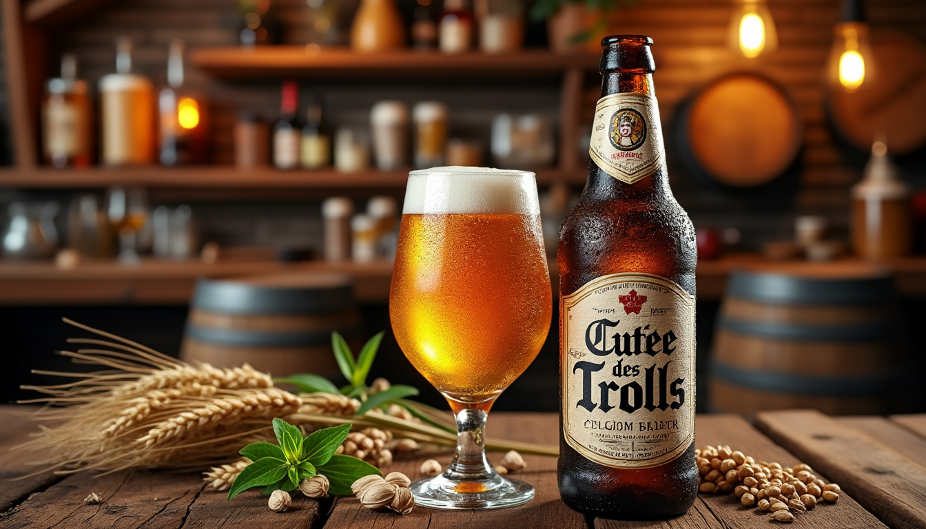 découvrez la bière cuvée des trolls, une bière belge aux saveurs uniques, et plongez dans son univers riche et authentique.